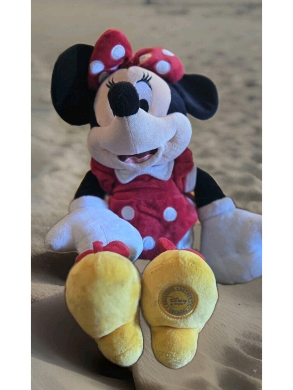 Disney Store Mickey Mouse Club House Minnie Mouse Stuffed Animal 18" Plush